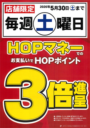 毎週土曜日はマネー3倍！